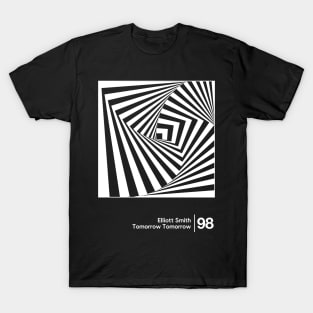 Elliott Smith - Mainimal Style Graphic Artwork Design T-Shirt